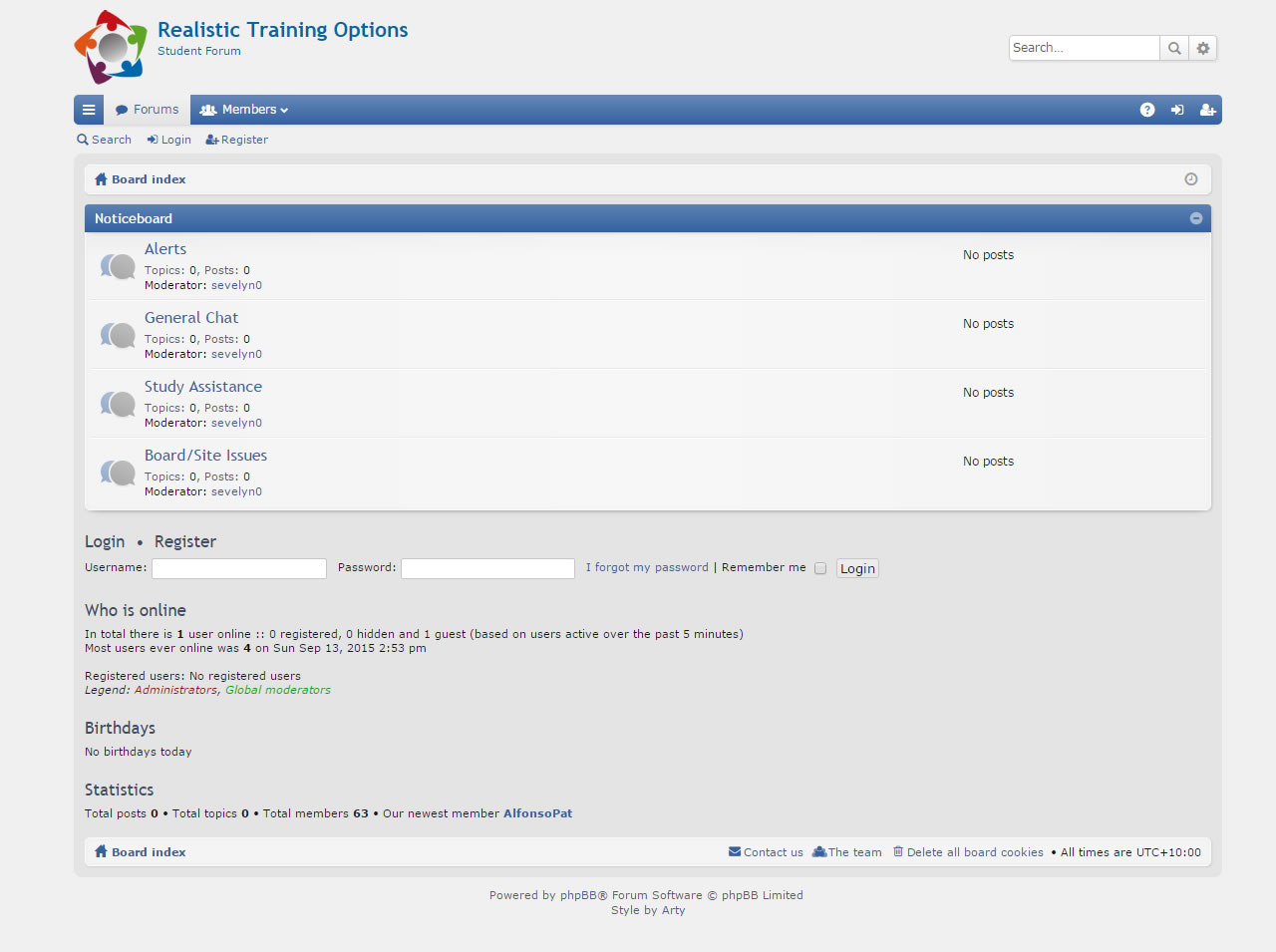 Realistic Training Options